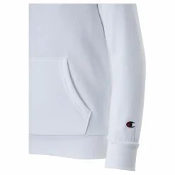 Hooded Sweatshirt White*Champion Clearance