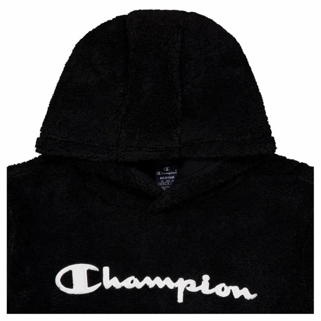 Champion Hooded Top Black Beauty Svart Clearance