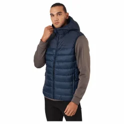 Champion Hooded Vest Bs501 Blå New