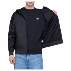 Hooded Windbreaker Black*Nike Discount