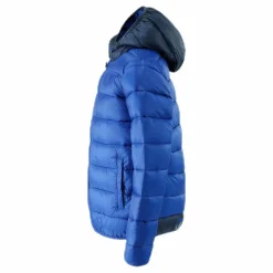 Champion Hooded Youth Jacket Blue Blå Hot