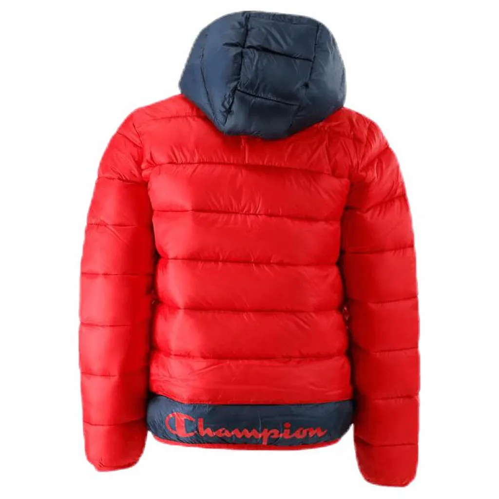 Hooded Youth Jacket Red*Champion Outlet