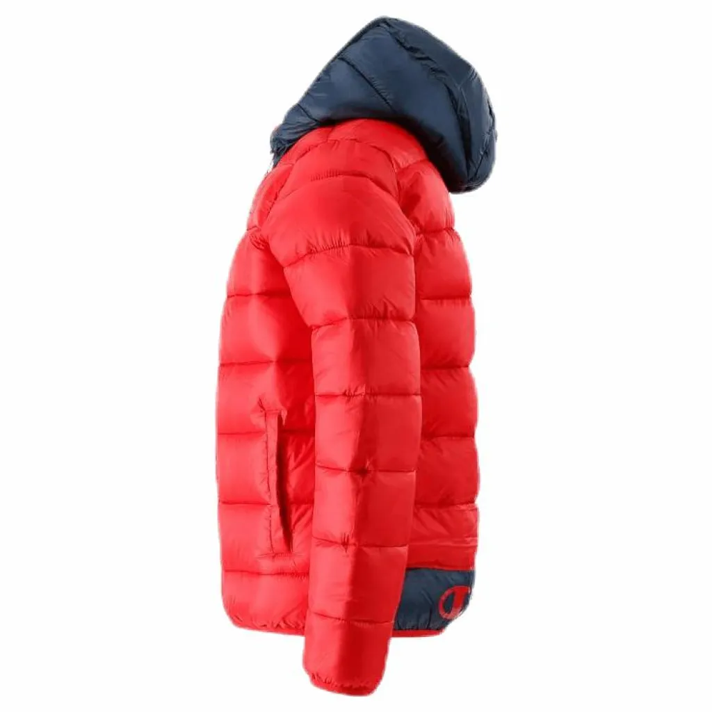 Hooded Youth Jacket Red*Champion Outlet