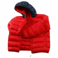 Hooded Youth Jacket Red*Champion Outlet