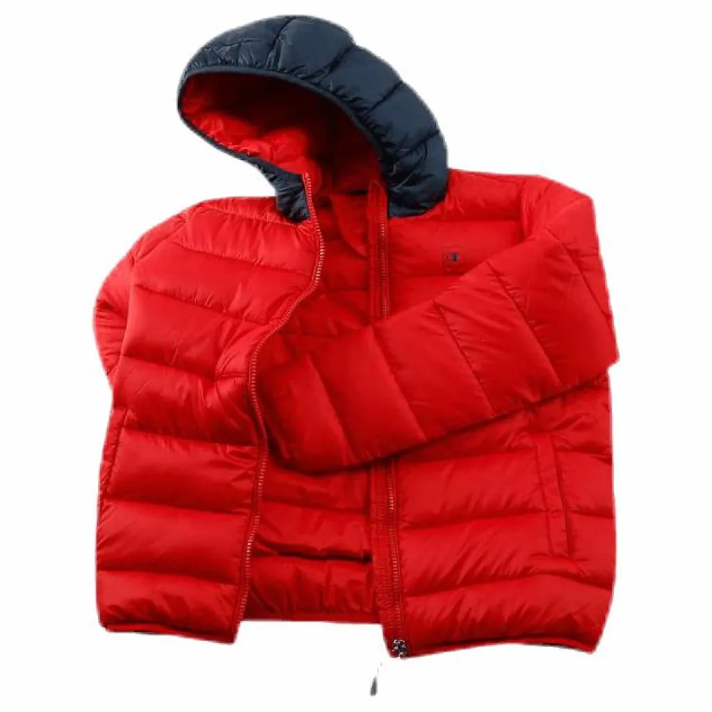 Hooded Youth Jacket Red*Champion Outlet