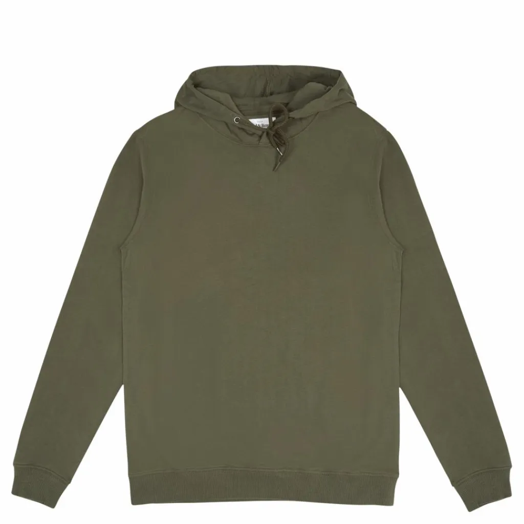 Bread & Boxers Hoodie Grön Online
