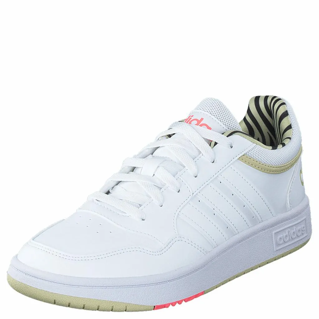 Hoops 3.0 Lifestyle Basketball Low Classic Shoes Cloud White / Cloud White / Sandy Beige*adidas Hot