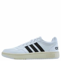 adidas Hoops 3.0 Low Classic Vintage Shoes Cloud White / Core Black / Chalk White Svart och Vit Discount
