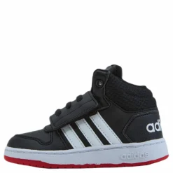 Hoops 2.0 Mid Shoes Core Black / Cloud White / Vivid Red*adidas Discount