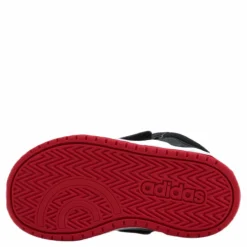 Hoops 2.0 Mid Shoes Core Black / Cloud White / Vivid Red*adidas Discount