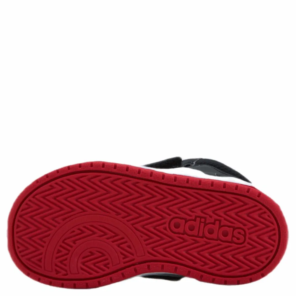 Hoops 2.0 Mid Shoes Core Black / Cloud White / Vivid Red*adidas Discount