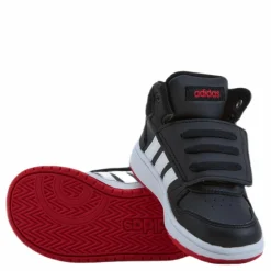 Hoops 2.0 Mid Shoes Core Black / Cloud White / Vivid Red*adidas Discount