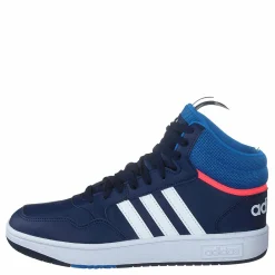 adidas Hoops Mid Shoes Dark Blue / Blue Rush / Turbo Blå Hot