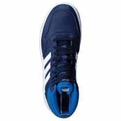adidas Hoops Mid Shoes Dark Blue / Blue Rush / Turbo Blå Hot