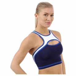 BLACC Hop Sports Bra Blue/White Blå och Vit New