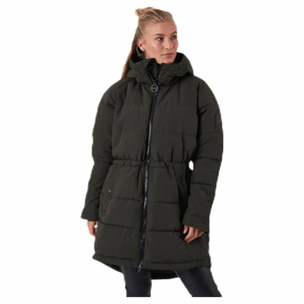 Hourglass Puffer Jacket Green*Svea Discount