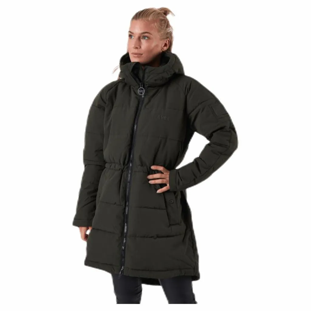 Hourglass Puffer Jacket Green*Svea Discount