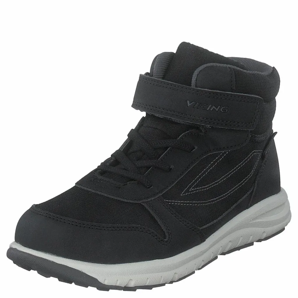 Viking Hovet Mid WP Black/Grey Svart Best