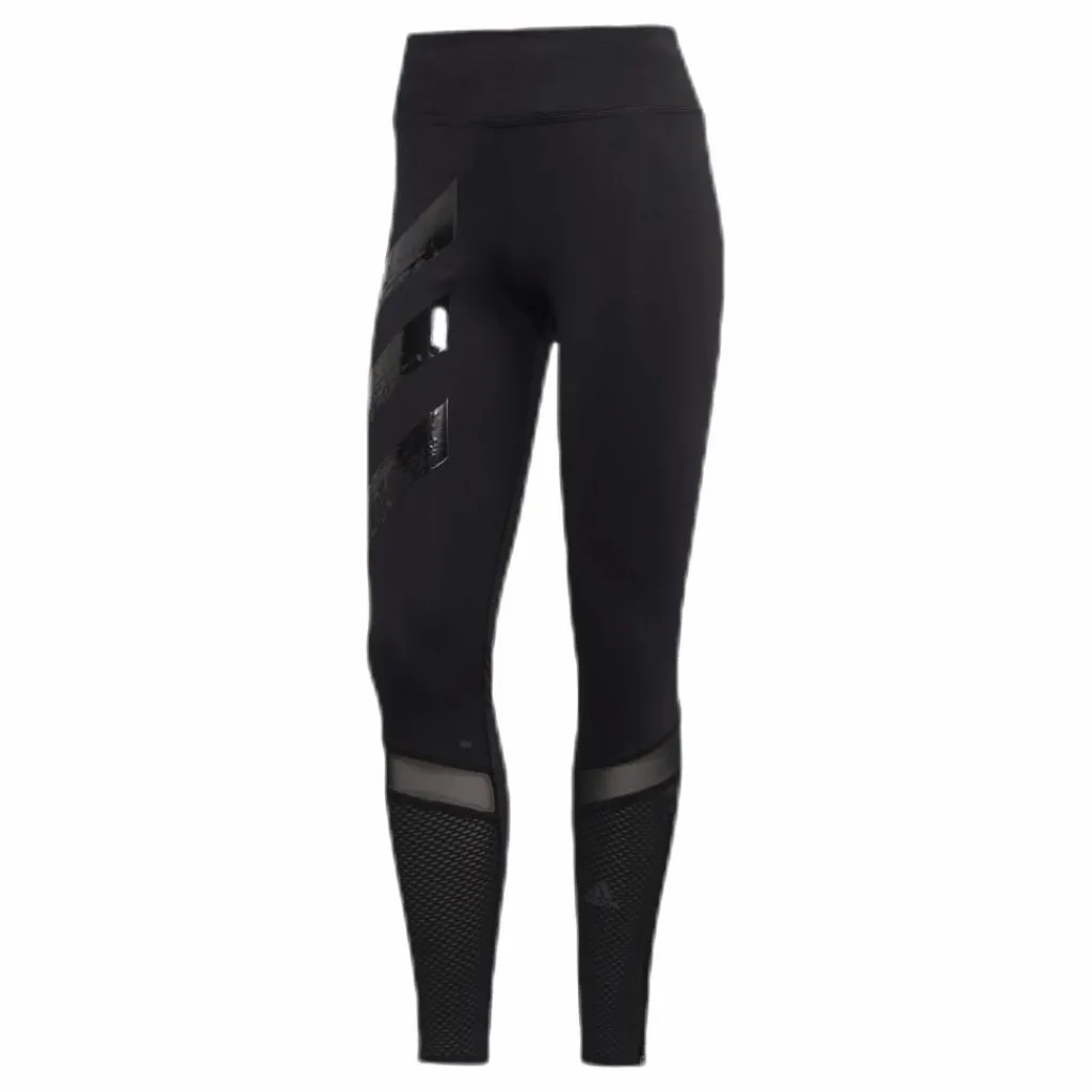 adidas How We Do Tight Long Black Svart New