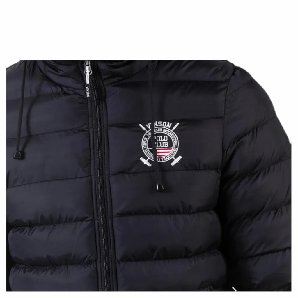 Vinson Polo Club Hunk Jacket Black Svart Clearance
