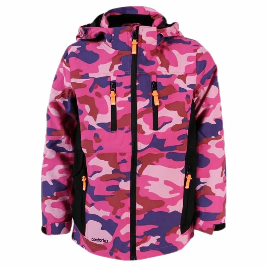 Tuxer Hunter Jacket Junior Patterned/Pink Mönstrad och Rosa Clearance