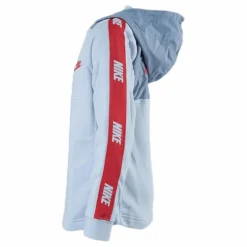Hybrid 1/2 Zip Fleece Jr Blue/White*Nike Discount