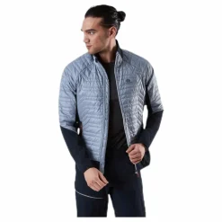 Elevenate Hybrid Spring Jacket Grey Grå Discount
