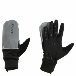 Craft Hybrid Weather Glove Black/Silver Svart och Silver Best