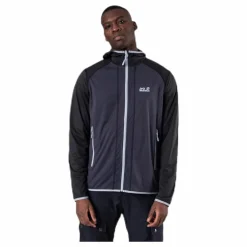 Jack Wolfskin Hydro Hooded Light Jacket Grey Grå Clearance