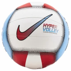 Nike EQ Hypervolley 18P Size 5 Blue/Red Flerfärgad Outlet