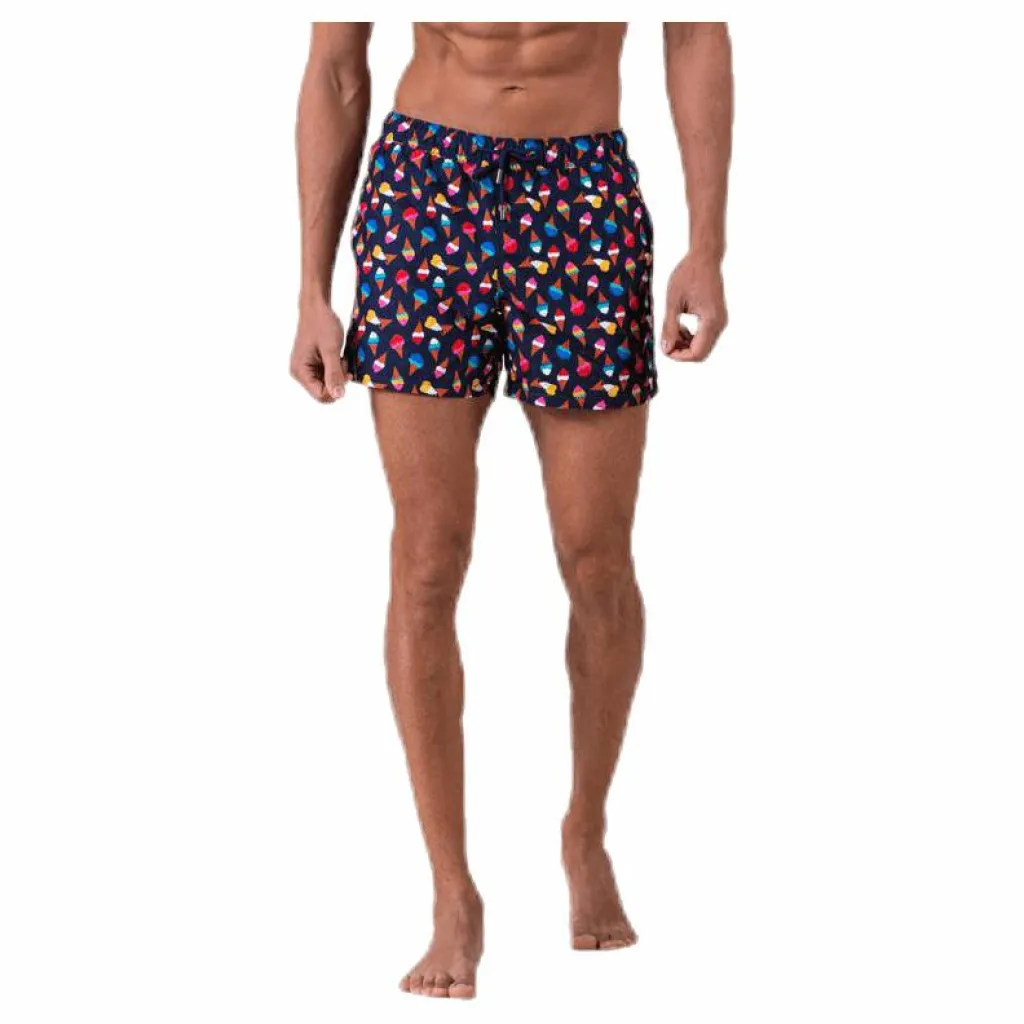 Happy Socks Ice Cream Swim Shorts Blue Blå Outlet
