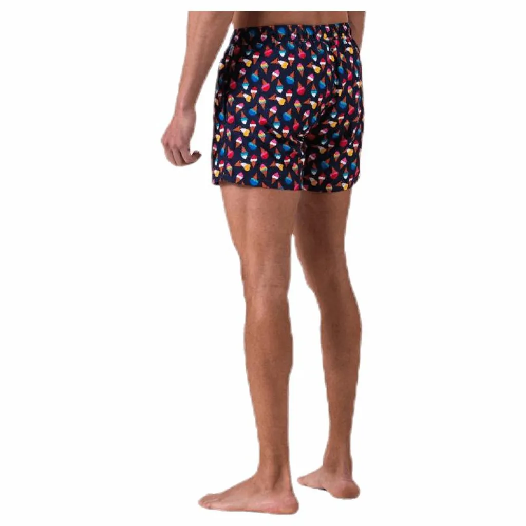 Happy Socks Ice Cream Swim Shorts Blue Blå Outlet