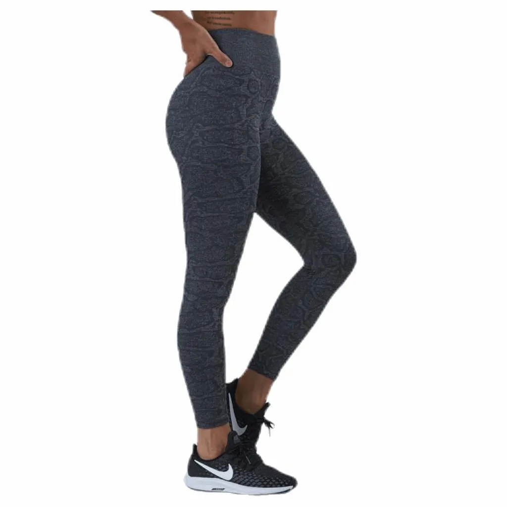 ICANIWILL ICIW Snake Seamless Tights Grey Grå Sale