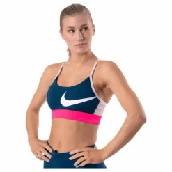 Icon Clash Light Bra Blue/Pink*Nike Discount