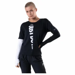 Icon Clash Sphere Top Crew Black*Nike New