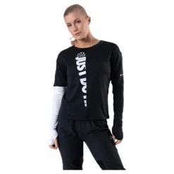 Icon Clash Sphere Top Crew Black*Nike New