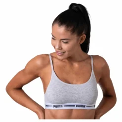 Iconic Casual Bralette Grey*Puma Outlet