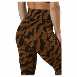 Casall Iconic Printed 7/8 Tights Escape Brown Flerfärgad Online