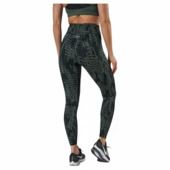 Iconic Printed 7/8 Tights Green*Casall Outlet