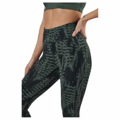 Iconic Printed 7/8 Tights Green*Casall Outlet