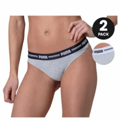 Puma Iconic String 2-Pack Hang Grey Grå Discount