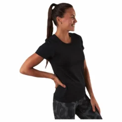 Casall Iconic Tee Black Svart Best