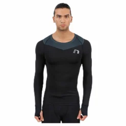 Iconic Vent Stretch Shirt M Blue/Black*Newline Online