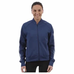 ID Knitted Bomber Jacket Blue*adidas Clearance