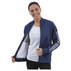 ID Knitted Bomber Jacket Blue*adidas Clearance