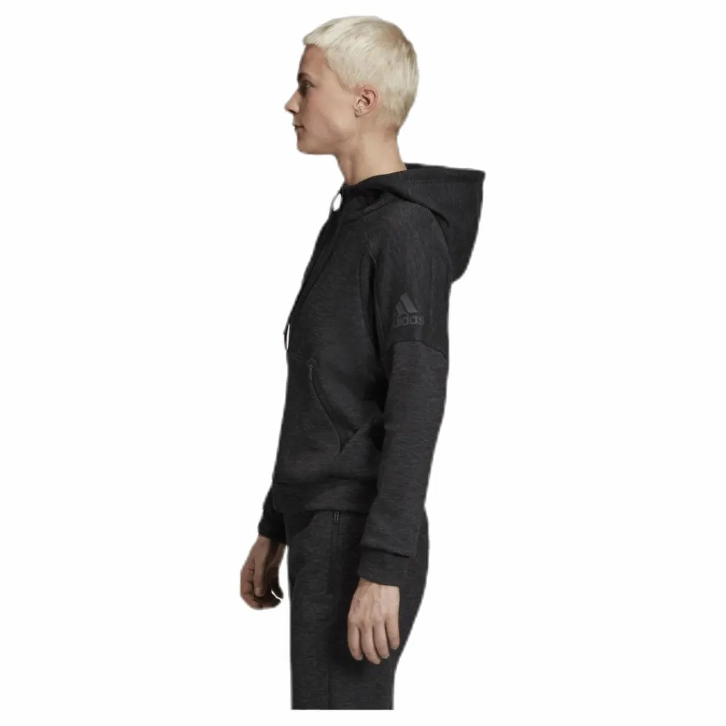 adidas ID Melang Hood Black Svart Hot