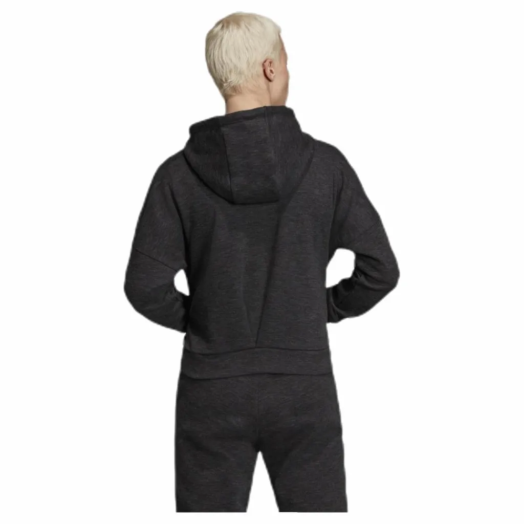 adidas ID Melang Hood Black Svart Hot