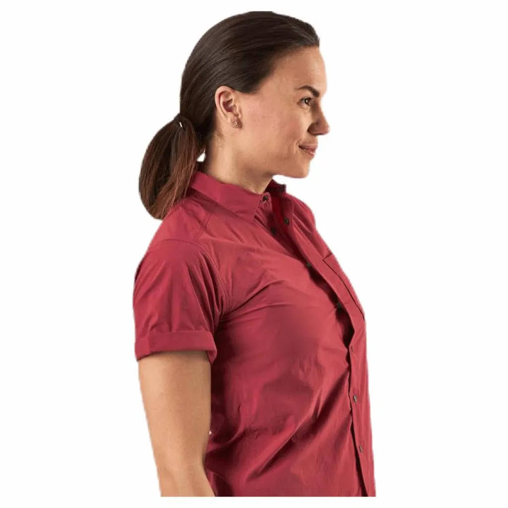 Haglöfs Idun Lite SS Shirt Red Röd Best