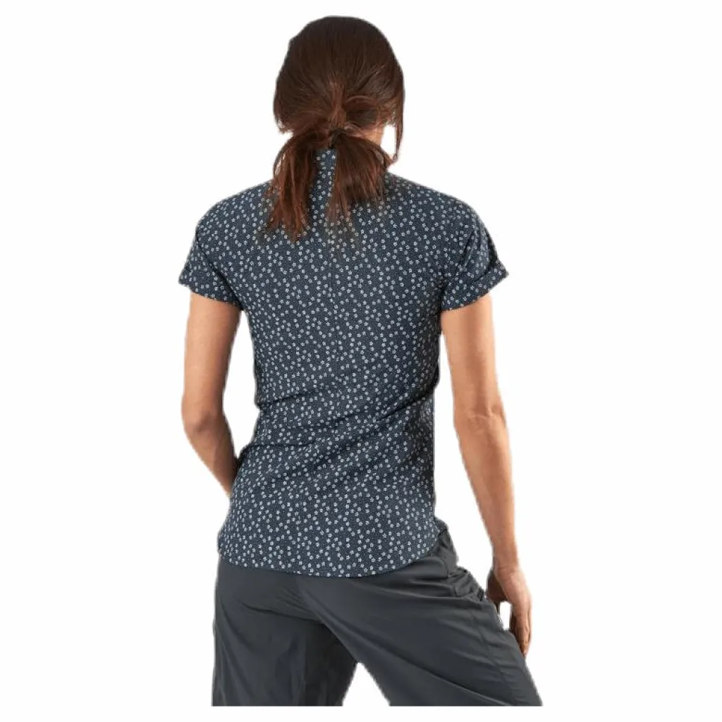 Idun SS Shirt Blue/Patterned*Haglöfs Sale