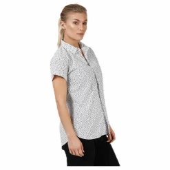 Haglöfs Idun SS Shirt Patterned/White Mönstrad och Vit New